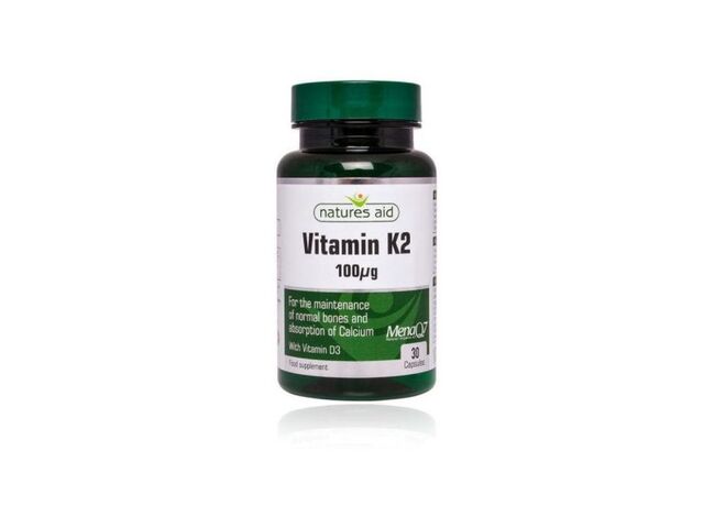 VITAMINA K2 COM VIT D3 NATURE AIDS      JLFERREIRA