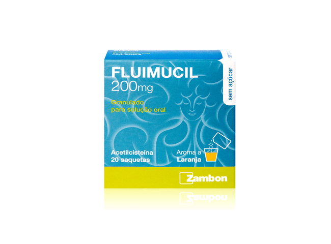 FLUIMUCIL 200 MG 20 SAQUETAS