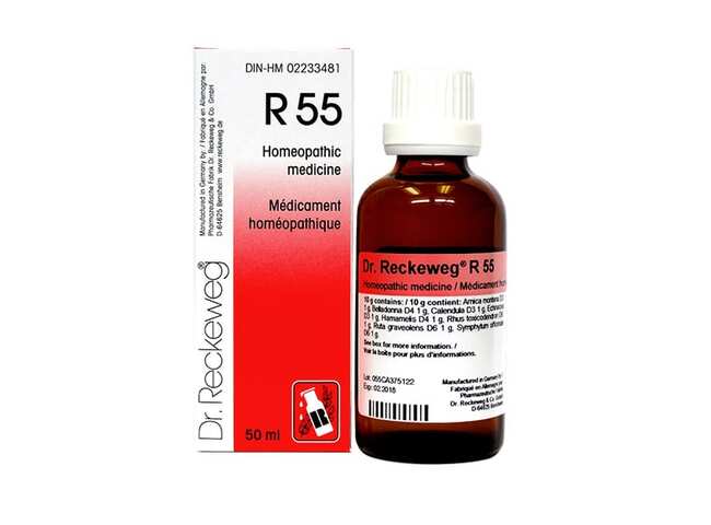 R 55 GOTAS 50ML (TRAUMATISMOS/FRACTURAS/TENDINITES)  THERALAB