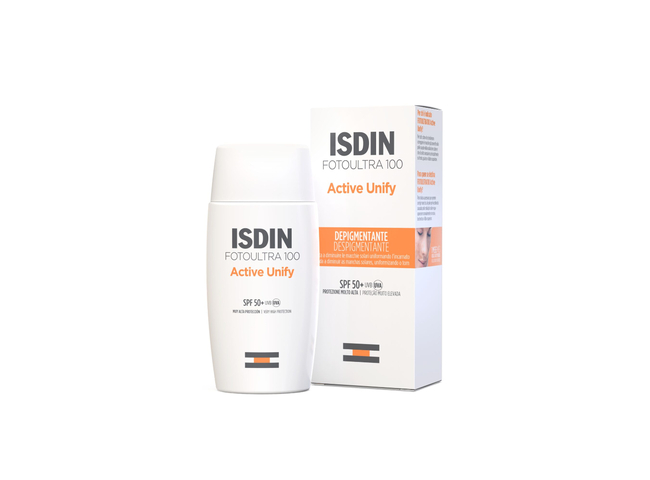 ISDIN FOTOULTRA 100 ACTIVE UNIFY FUSION FLUIDO S/COR SPF50 50ML