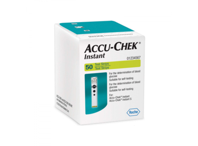 ACCU-CHEK INSTANT TIRA SANGUE GLIC X 50