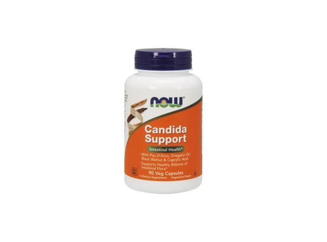 CANDIDA SUPPORT 90 CAPS VEG NOW