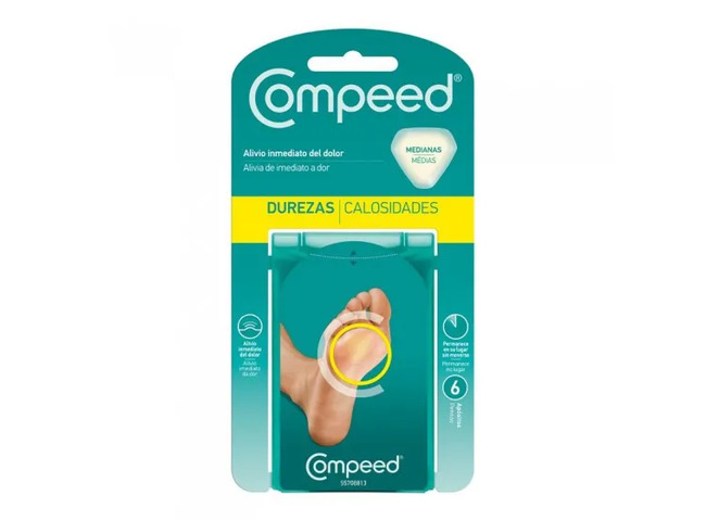 COMPEED PENSO DUREZAS CALOSIDADES PEQ X 6