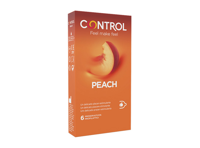 CONTROL PRESERVATIVOS PEACH 6 PRES. X  24 EMB