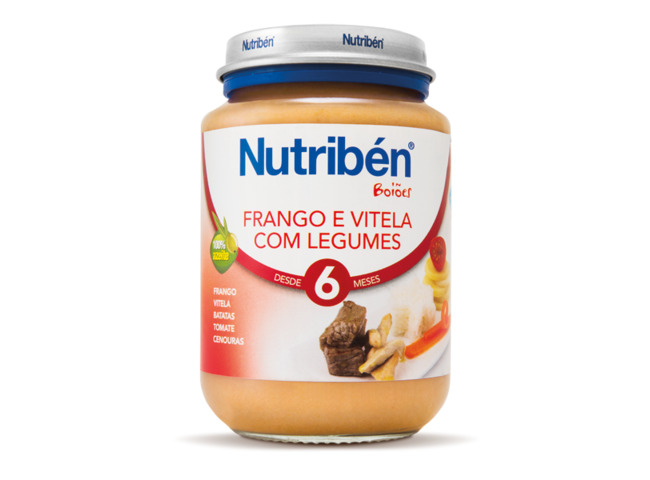 NUTRIBEN BOIAO FRANGO VITELA LEGUMES 200G