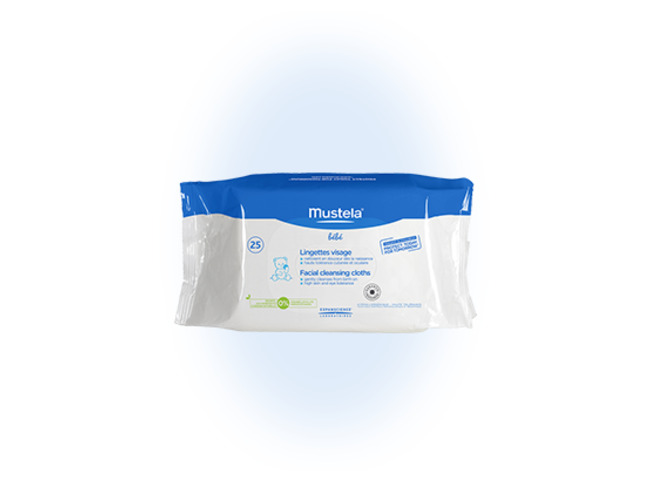 MUSTELA BEBE TOALHETES FACIAIS X 25