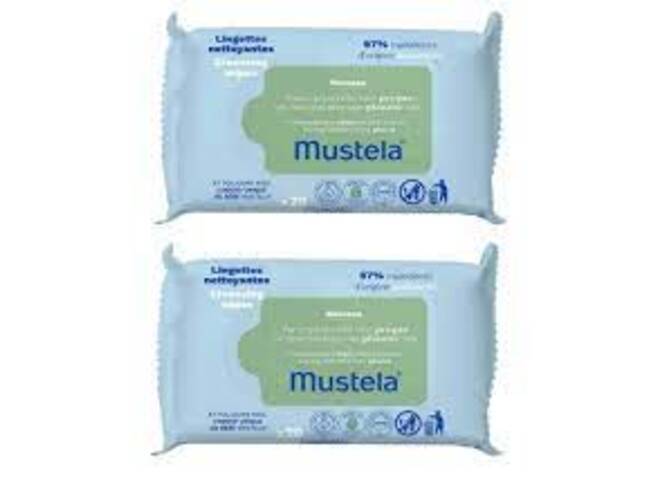 MUSTELA BEBE PN TOALHET LIMP ROSTX25DUO