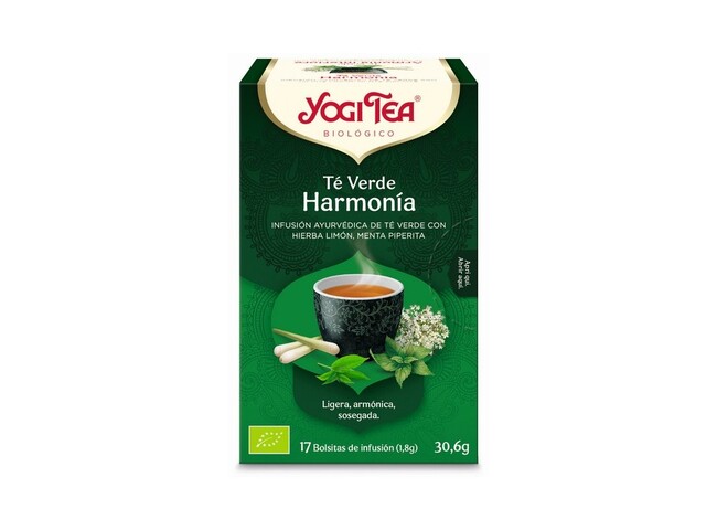 YOGI TEA BIO C. VERDE HARMONIA 17 SAQ