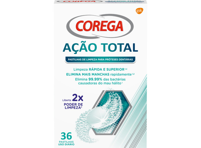 COREGA ACAO TOTAL PAST LIMP DIARIA X 36