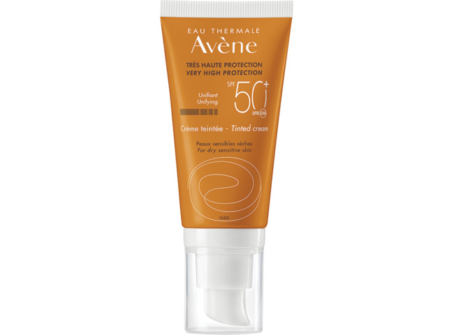 AVÈNE CREME 50+ COM COR 50 ML