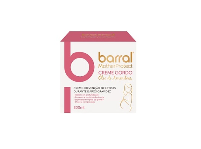 BARRAL MOTHER PROTECT CREME GORDO C/OLEO AMENDOAS DOCES