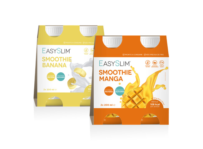 EASYSLIM SMOOTHIE BANANA 200ML X2