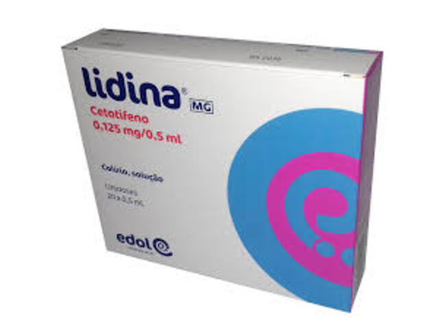 LIDINA 0,125 MG/0,5 ML SOL COL 0,5ML X 20 MONODOSES