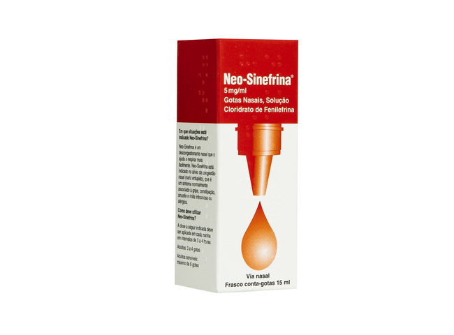 NEO-SINEFRINA 0,5% GOTAS ADULTO 15 ML