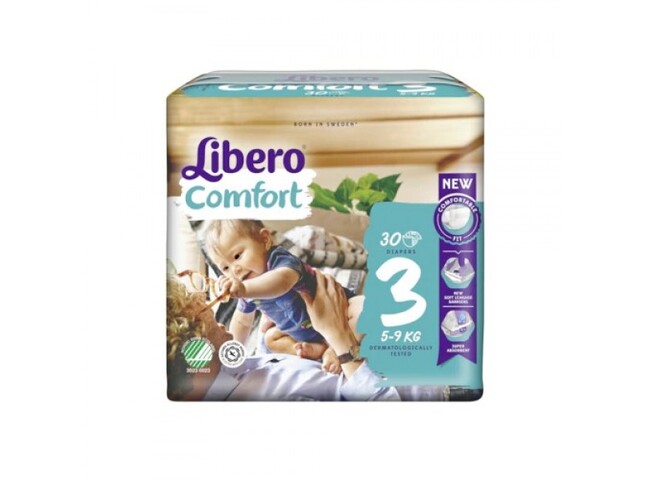 LIBERO COMFORT 3 FRALDAS 5-9KG X 30