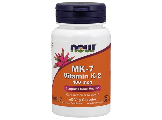 MK-7 - VITAMINA K-2 100MCG 60CAPS NOW