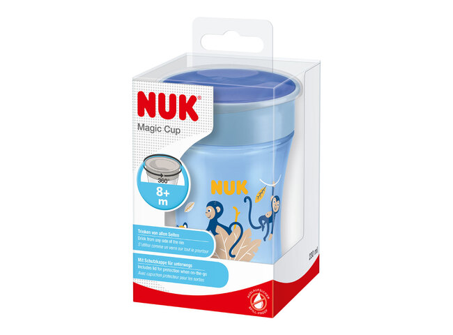 NUK MAGIC CUP 230 ML 8M+ (COM TAMPA)