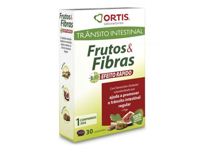 FRUTOS E FIBRAS EFEITO RAPIDO 30COMP