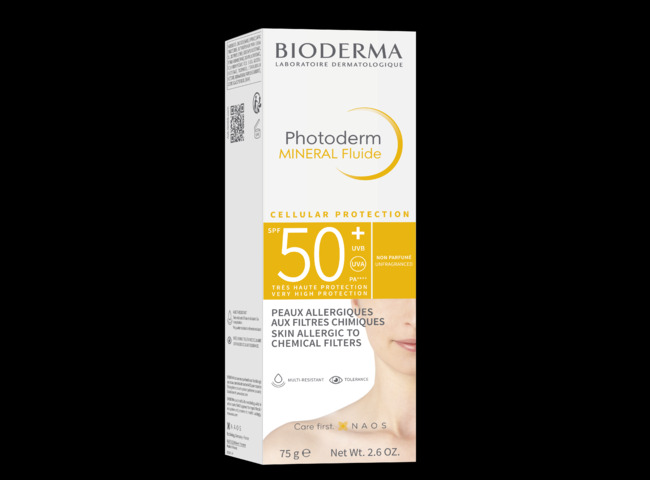 BIODERMA PHOTODERM MINERAL SPF50+ FLUID 75G