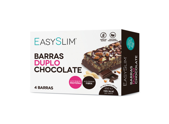 EASYSLIM BARRAS CHOCOLATE DUPLO 42G X4