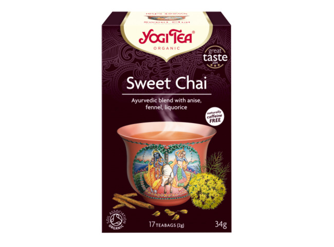 YOGI TEA BIO CHAI DOCE 17 SAQ