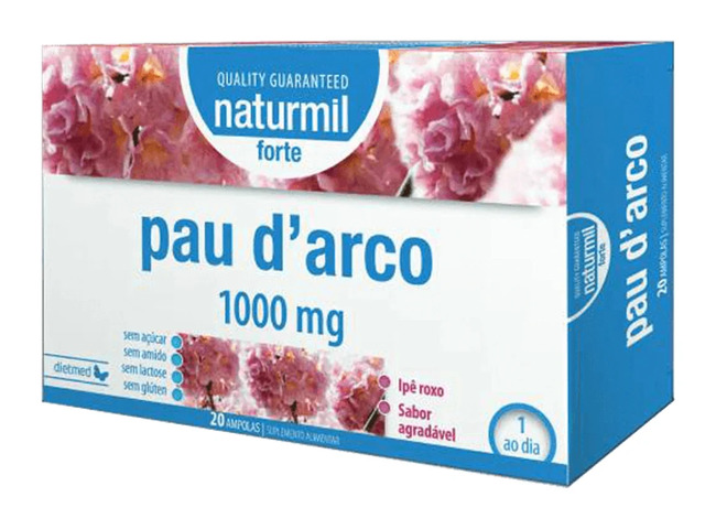 PAU D´ARCO FORTE 15ML X 20 AMPOLAS DIETMED