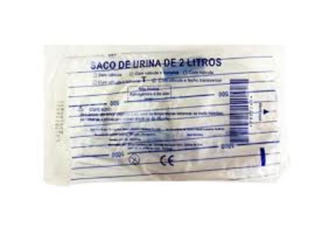 SACO URINA VALVULA/FECHO TRANSVERSAL 2L