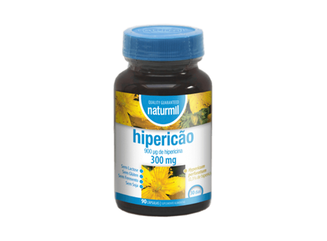 HIPERICAO 300MG 90 CAPS NATURMIL ? DIETMED