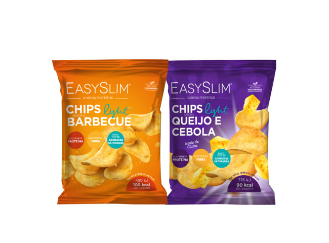 EASYSLIM CHIPS LIGHT BARBECUE 25G