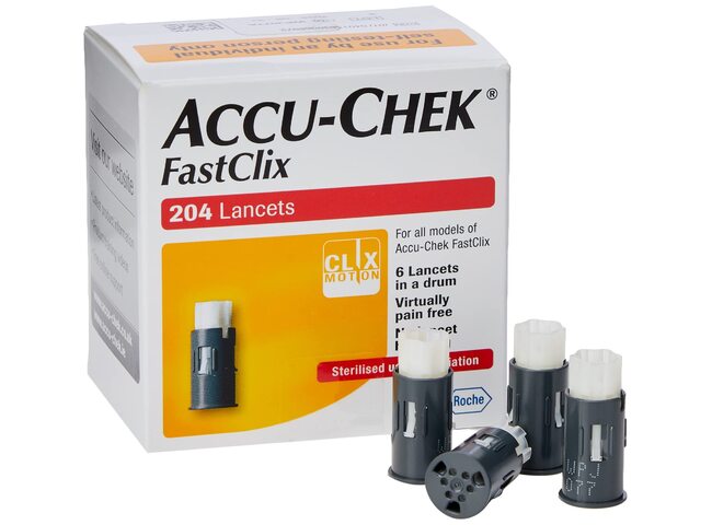 ACCU-CHEK FASTCLIX LANCETS  204 N.D.