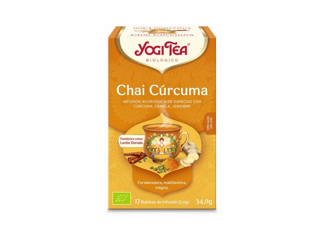 YOGI TEA BIO CHAI CURCUMA 17 SAQ