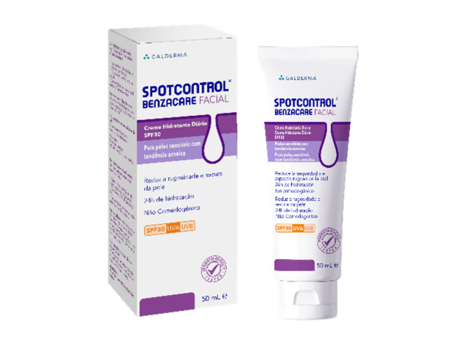 SPOTCONTROL®BENZACARE FACIAL CREME HIDRATANTE FPS30 50ML