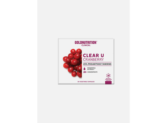 CLEAR U CRANBERRY 30 CAPS