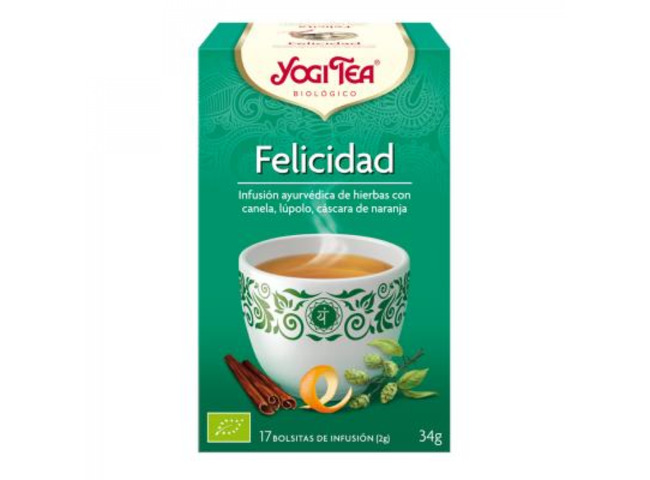 YOGI TEA BIO FELICIDADE 17 SAQ