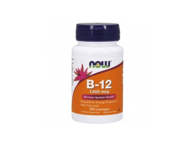 VITAMINA B-12 1000MCG 100 LOZANGOS  NOW