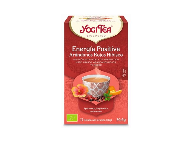 YOGI TEA BIO ENERGIA POSITVA 17 SAQ