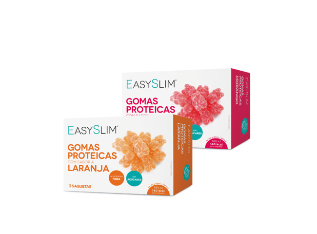 EASYSLIM GOMAS PROT LARANJA 70G X3