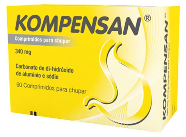 KOMPENSAN 340 MG 60 COMP