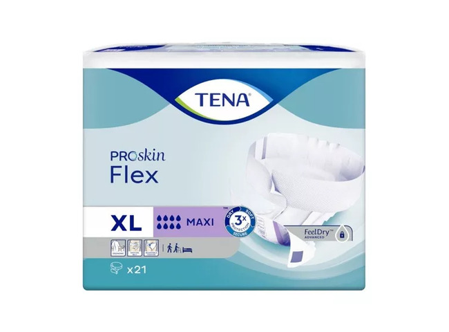 TENA FLEX MAXI FRALDA XL X 21