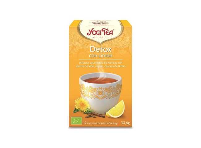 YOGI TEA BIO DETOX LIMAO 17 SAQ