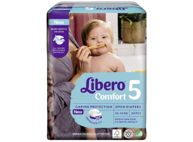 LIBERO COMFORT TAM.5 10-14KG X 24 FRALDAS