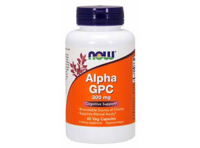 ALPHA GPC 300MG 60 CAPS VEG NOW